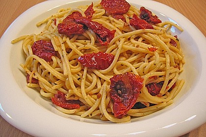 Spaghetti aglio olio 5