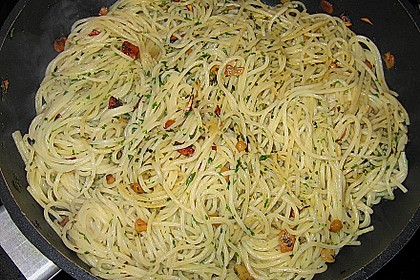 Spaghetti aglio olio