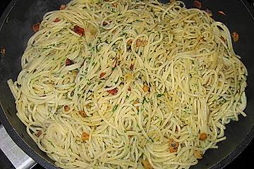 Spaghetti aglio olio
