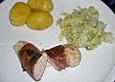 H&auml;hnchenbrust mit Salbei und Parmaschinken