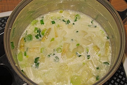 Spargelsuppe 8