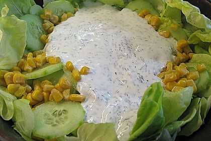 Gurken-Mais-Salat 2
