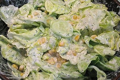 Gurken-Mais-Salat 3
