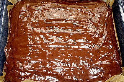 Schokoladenkuchen auf Blech 9