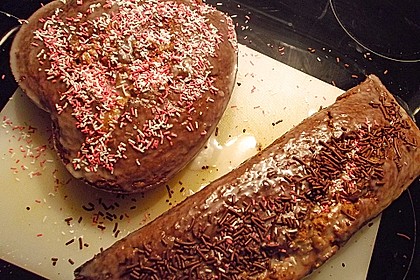 Schokoladenkuchen auf Blech 10
