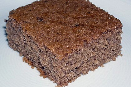Schokoladenkuchen auf Blech