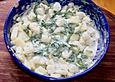Spargel-Kartoffelsalat mit Rukola
