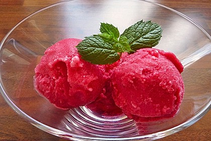 Erdbeer-Sorbet 1