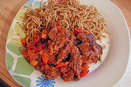 Schweinefleisch süß-sauer 6
