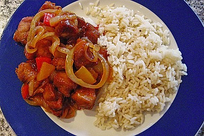 Schweinefleisch süß-sauer 3