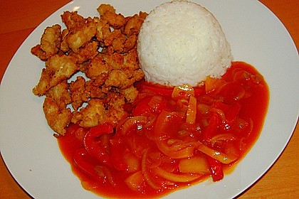 Schweinefleisch süß-sauer 1