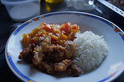 Schweinefleisch süß-sauer 2