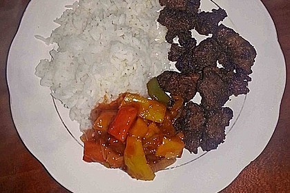 Schweinefleisch süß-sauer 10