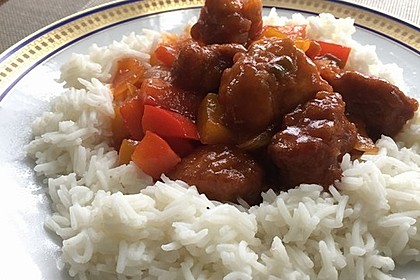 Schweinefleisch süß-sauer 4