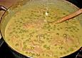 Eier in Curry-Erbsen-So&szlig;e