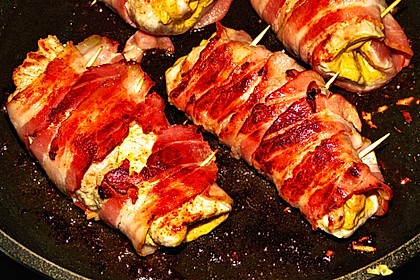 Fleischr&ouml;llchen mit Pilzrahm 1