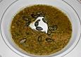 Linsensuppe mit K&uuml;rbiskernen