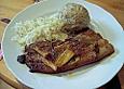 Schweinsbraten mit Fr&uuml;hlingszwiebeln