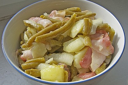 Omas Bohnensalat 6