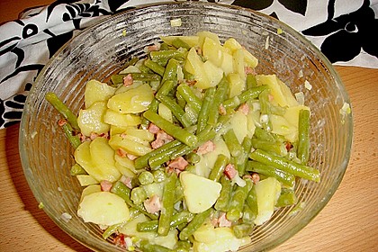 Omas Bohnensalat 4
