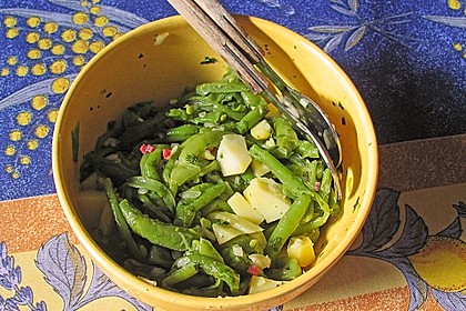 Omas Bohnensalat 3