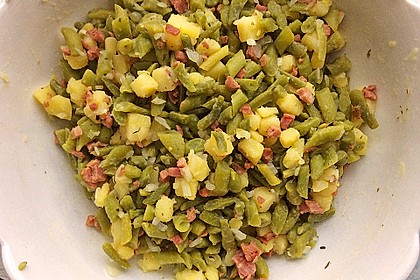 Omas Bohnensalat 2