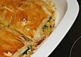 Spinatstrudel mit Schafk&auml;se