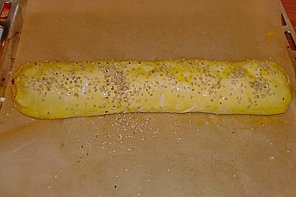 Spinatstrudel mit Schafkäse 8
