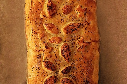 Spinatstrudel mit Schafkäse 2
