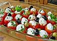 Gef&uuml;llte Tomaten mit Schafsk&auml;secreme