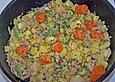 Bratkartoffeln mit Hackfleisch und Zucchini