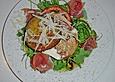 Auberginen-Scheiben mit Mozzarella