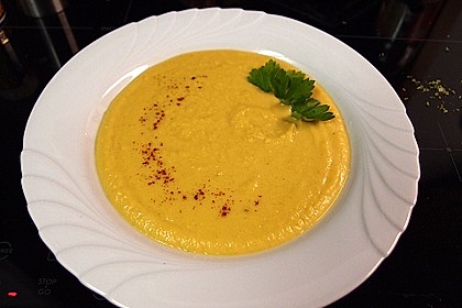 K&uuml;rbiscremesuppe 4