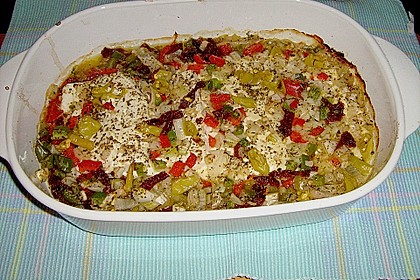 Gebackener Schafsk&auml;se (vegetarisch) 16