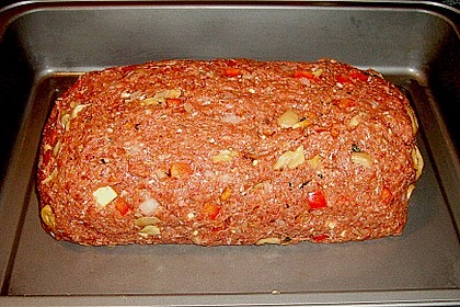 Hackbraten mit saftiger Füllung 12