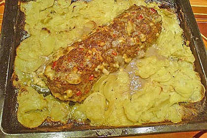 Hackbraten mit saftiger Füllung 21