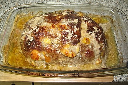 Hackbraten mit saftiger Füllung 30