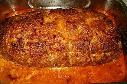 Hackbraten mit saftiger Füllung 13