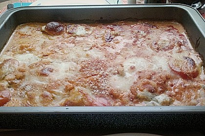 &Uuml;berbackenes Fischfilet 2