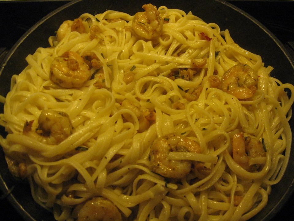 Spaghetti mit Krabben (Rezept mit Bild) von andrea5763 | Chefkoch.de