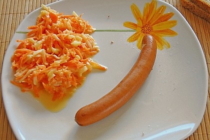 Möhren-Apfelsalat 8