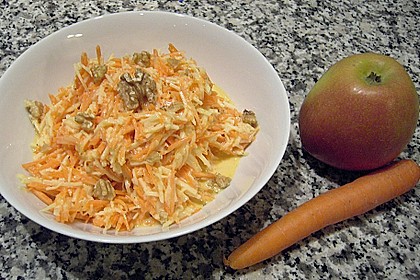 Möhren-Apfelsalat 7
