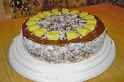 Pi&ntilde;a Colada-Torte