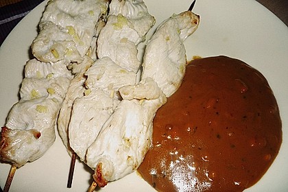 Hühnchenspieße Satay 9
