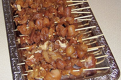 Hühnchenspieße Satay 13