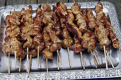 Hühnchenspieße Satay 4
