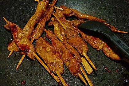 Hühnchenspieße Satay 6