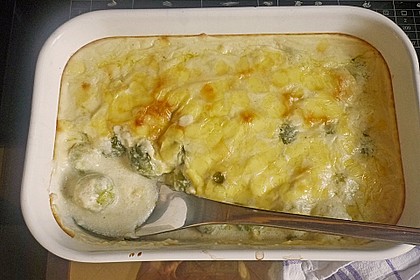 Rosenkohlauflauf mit Käsekruste 11