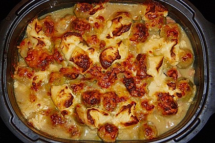 Rosenkohlauflauf mit Käsekruste 7