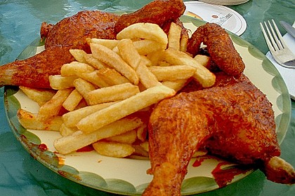 Fritiertes H&auml;hnchen
